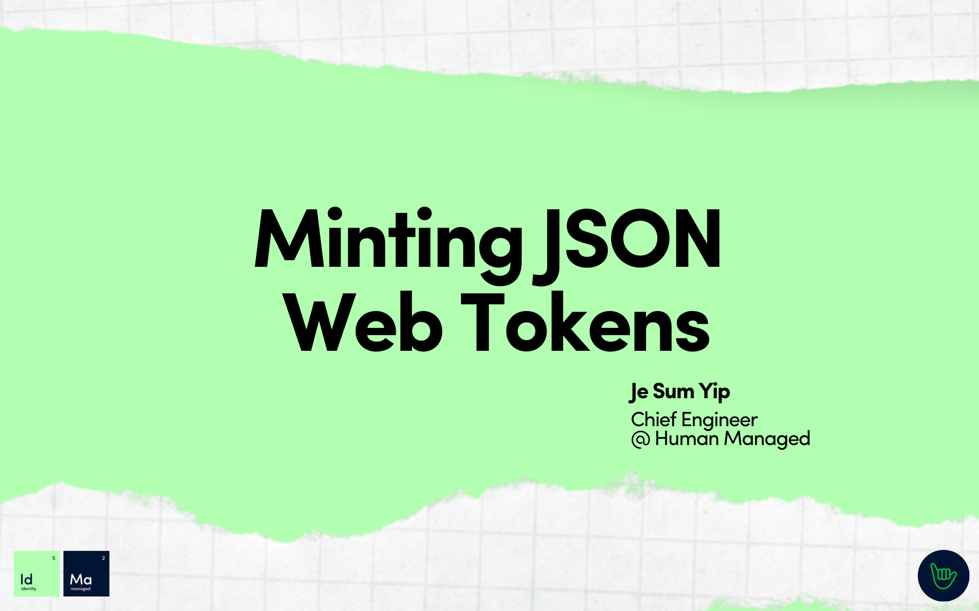 Minting JSON Web Tokens (JWTs)